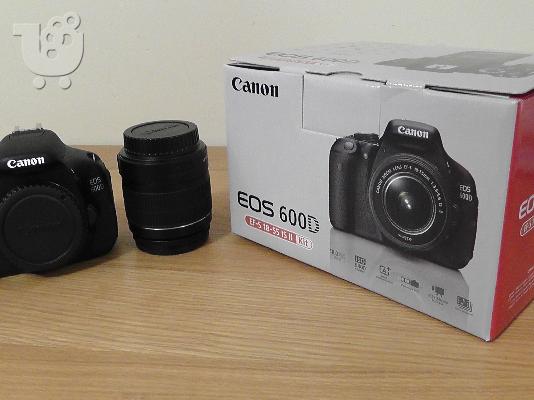 PoulaTo: Canon - EOS Rebel T3i 18MP DSLR φωτογραφική μηχανή & EF-S 18-55 f / 3,5-5,6 IS Type II Lens + EF-S 55-250mm